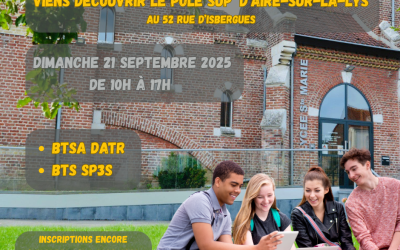 Journée portes ouvertes le Dimanche 21 septembre 2025.